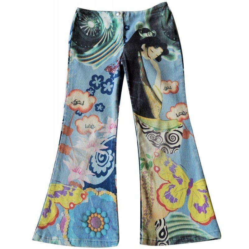 Pantalon velours Multicolore 8 ans United colors of Benetton Pantalon velours Multicolore 8 ans United colors of Benetton