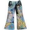 Pantalon multicolore aux motifs asiatiques 8 ans United colors of Benetton - Motif avant