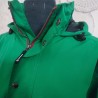 Parka verte TL Bermudes - Détail