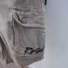 Bermuda long aventure beige T 38 Rip Curl - Poche et broderie