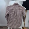 Chemise au petit écossais Bordeaux 4-5 ans Gap Kids - Dos