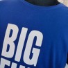 T-shirt bleu roi Big Fun Now T M denali.be - Détail
