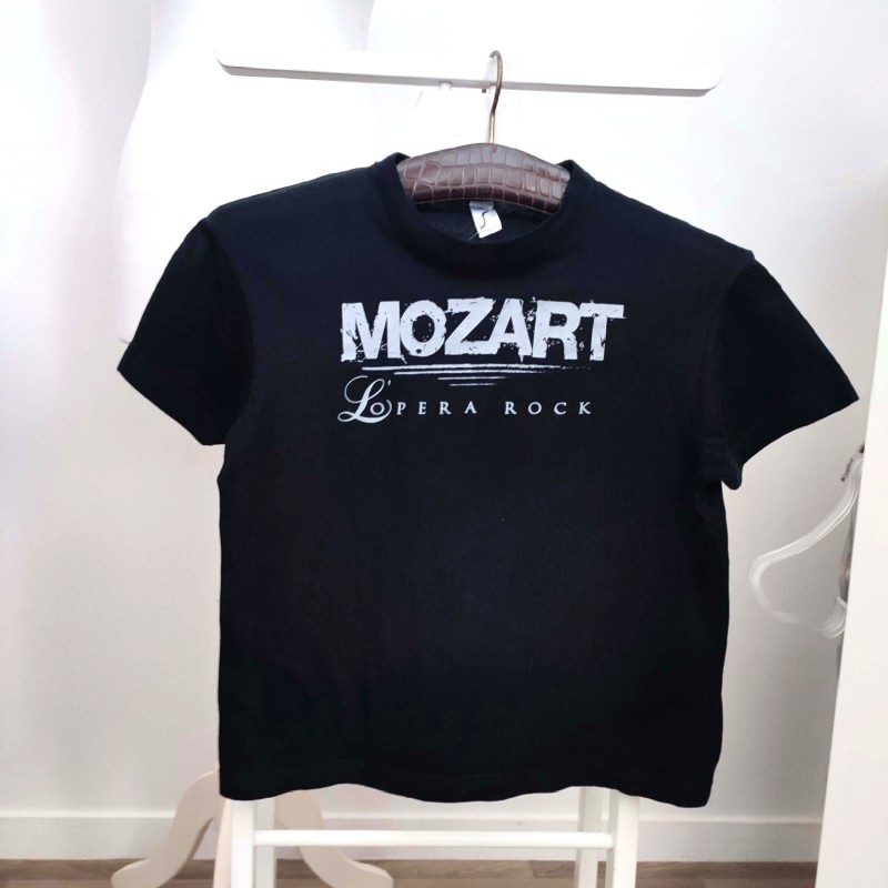 T-shirt noir Mozart Opéra rock 10 ans Sol's T-shirt noir Mozart Opéra rock 10 ans Sol's