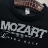 T-shirt noir Mozart Opéra rock 10 ans Sol's - Détail