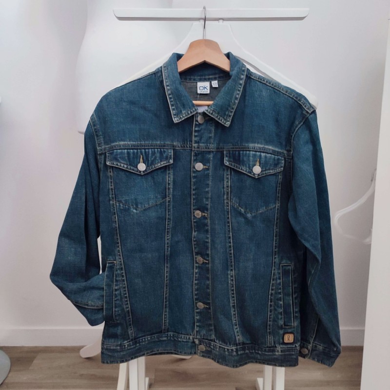 Veste en jeans foncé 12 ans Okaïdi