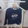 T-shirt festif bleu marine 2 ans Baby Gap