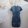 Robe en jeans droite T 38 Pimkie