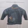 Veste en jeans used 26 mois Tony Boy - Dos