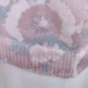 Pull rose poudré aux fleurs pastels T 48 Omont - Détail