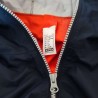 Blouson imperméable orange et bleu marine T XL Decathlon - Zip