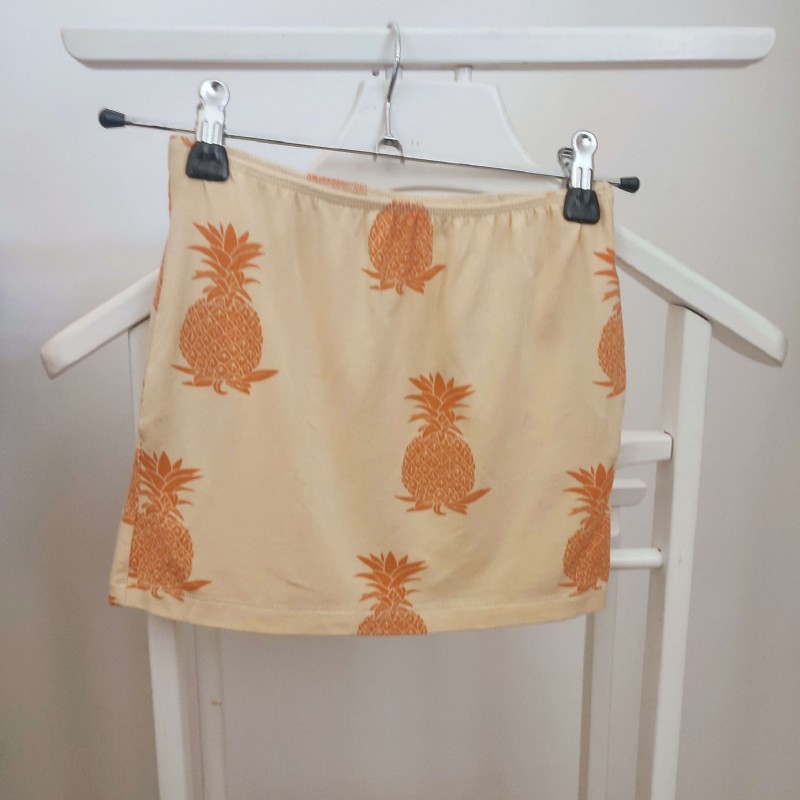 Jupe jaune aux ananas 6-7 ans Mini Rodini Jupe jaune aux ananas 6-7 ans Mini Rodini
