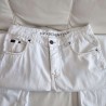 Jeans blanc W32-T42 L34 Cool Cat - Devant