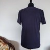 T-shirt bleu marine logo gris T M Oxbow - Dos