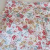 Bermuda blanc à fleurs multicolores T M Made in Italy - Motif fleuri