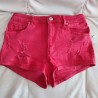 Short en jeans coquelicot used T 36 H&M Divided