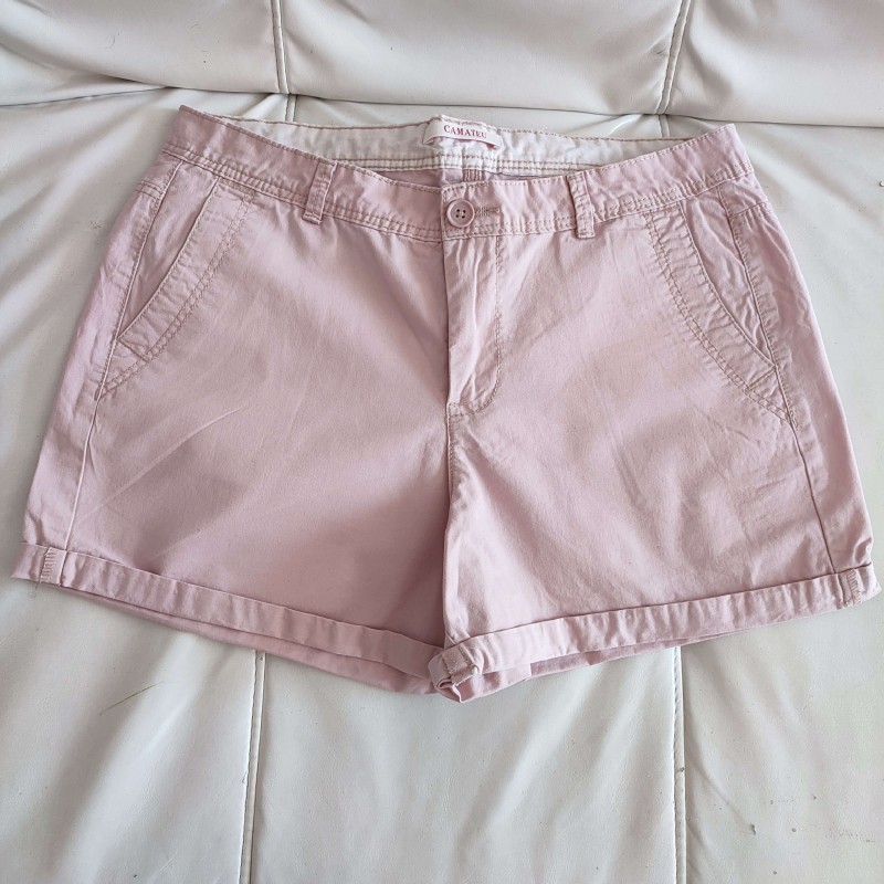 Short rose pâle T 40 Camaïeu