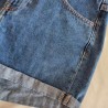 Short en jeans foncé T 34 H&M - Détail