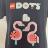 T-shirt bleu marine Lego Dots T M Sol's - Motif