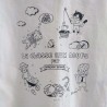 T-shirt à colorier blanc 2-3 ans Sergent Major - Motif