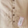 Chemise beige d'écolier 5 ans Jean Bourget - Motif fondu