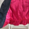 Veste en velours lisse noir 5 ans Baby GAP - Intérieur