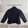 Veste en velours lisse noir 5 ans Baby GAP - Dos