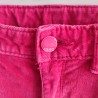 Pantalon velours slim rose fuschia 8-9 ans Gap Kids - Bouton