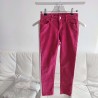 Pantalon velours slim rose fuschia 8-9 ans Gap Kids