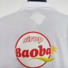 Polo blanc Baoba T XL - Détail dos