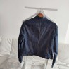 Blouson fin en jeans foncé 14 ans DDP - Dos