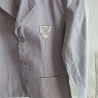 Blazer en lin gris 10 ans Vert Baudet - Détail blason