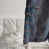 Pantacourt en jeans grisé 10 ans Okaïdi - Détail 2