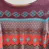 Pull jacquard multicolore 12 ans Du Pareil au Même - Motif