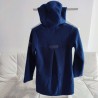 Manteau bleu marine pailleté 12 ans DPAM - Dos