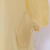 Tunique ou robe-chemise jaune T XXL - Poche