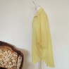Tunique ou robe-chemise jaune T XXL - Profil