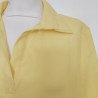 Tunique ou robe-chemise jaune T XXL - Détail