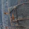Veste en jeans T L Camargue - Poignet et bouton