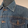 Veste en jeans T L Camargue - Col et poche