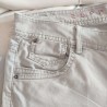 Pantalon droit beige grisé T 40 Esprit - Poche