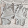 Pantalon droit beige grisé T 40 Esprit - Devant