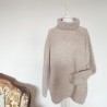 Pull oversize ou robe beige à col roulé T XS H&M Basic