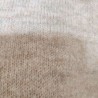 Pull oversize ou robe beige à col roulé T XS H&M Basic - Détail tricot