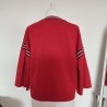 Sweater rouge aux manches géantes T 42 Nénette - Dos