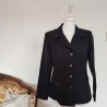 Veste de tailleur souple aux strass T 38