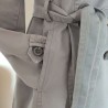 Trench épais gris clair T 40 Etam - Poignet et ceinture