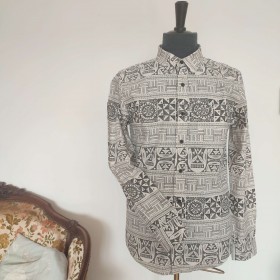 Chemise aux motifs ethniques T S 21Men