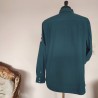 Chemise bleu-vert canard T M Van Vaan - Dos