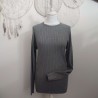 Pull chaussette gris T S Zara