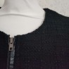 Veste matelassée zippée noire T 1 By Joos - Détails